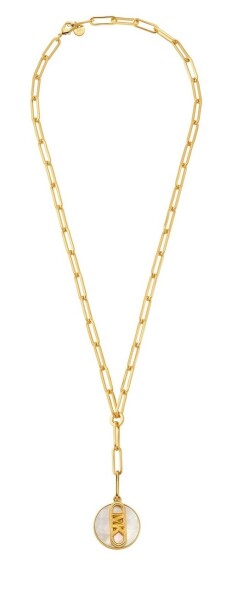 Michael Kors Masívny pozlátený náhrdelník pre ženy Premium MKJ8413TL710