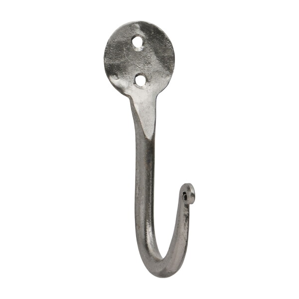 Ib Laursen Kovový vešiak Silver Single 9,5 cm