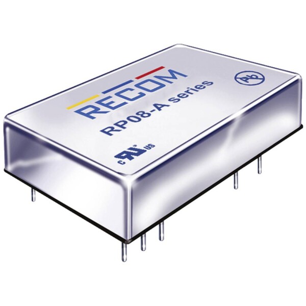 RECOM RP08-2405SAW DC / DC menič napätia 5 V 1.6 A 8 W Počet výstupov: 1 x; RP08-2405SAW