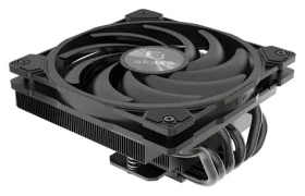 Akasa Alucia H6LS / Nízkoprofilový chladič CPU / 6 tepelných trubíc / 1x 120mm PWM / 150W TDP / AMD + Intel (AK-CC4036HP01)