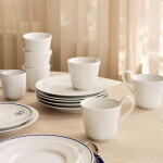 Royal Copenhagen Porcelánový termohrnček White Fluted 260 ml