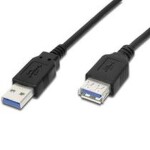 PremiumCord USB 3.0 kábel Alt;-gt;A predlžovací 1m / Super-speed 5Gbps (8592220007683)