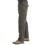 Bushman Pánske nohavice Salve, tmavohnedé 54