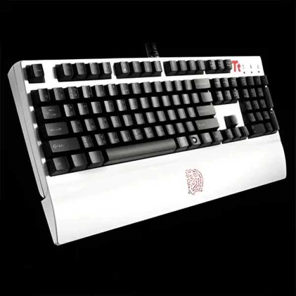 TT eSPORTS MEKA G1 Kombat biela / Herná klávesnica / drôtová / CZ layout (Tt eSPORTS MEKA G1 KOMBAT Whit)