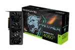 Gainward RTX 4060 Ti Panther 16GB / 2310 - 2535 MHz / 16GB GDDR6 / 128bit / 1x HDMI + 3x DP / (8) (471056224-4120)