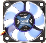 Noiseblocker BlackSilent Fan XS1 modrá / 50mm / 16.3 dB @ 3000 RPM / 6.77 CFM / 3-pin (ITR-XS-1)