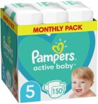 Pampers Active Baby Junior Monthly Pack (150 ks) / Plienky / Veľkosť 5 (11-16 kg) (DIOPMPPIE0059)