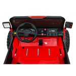 Mamido Elektrické autíčko Extreme Sport 4x4 s premenlivou veľkosťou červené