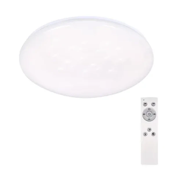 Solight WO763 LED stropné svetlo Star okrúhle 24W / 1440lm / diaľkové ovládanie / 37cm (8592718027605)