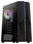 AeroCool Mecha v2 čierna / PC skriňa / Midi Tower / ATX / micro-ATX / mini-ITX / 1x ARGB / tvrdené sklo / 2x USB 2.0 (ACCM-PV28113.11)