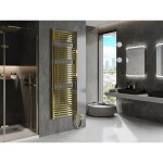 MEXEN/S - Helios radiátor + vykurovacia tyč 1800 x 600 mm, 900 W, zlatá W103-1800-600-2900-50