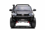 Mamido Detské elektrické autíčko Toyota Hilux 4x4 čierne
