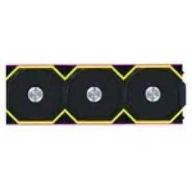 Lian Li UNI FAN SL Wireless 3ks vrátane ovládača Čierny / ARGB / 120mm / 2000rpm / 31dBA / 64 CFM / 4pin (12SL1W3B)