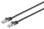 MicroConnect CAT7 S/FTP čierna / Sieťový kábel / 15 m / RJ-45 (SFTP715S)