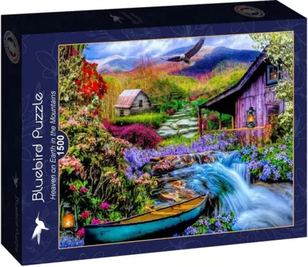 BlueBird Puzzle Horská idylka /1500 dielikov/ od 14 rokov