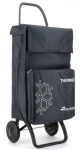 Rolser Termo Fresh MF 2 tmavo šedá / Nákupná taška na kolieskach / 2 kolieska / 46 l / nosnosť 50 kg / termo vrecko 8 l