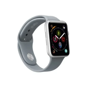 SBS remienok pre Apple Watch 40 mm veľkosť (M - L) sivá (TEBANDWATCH40MG)