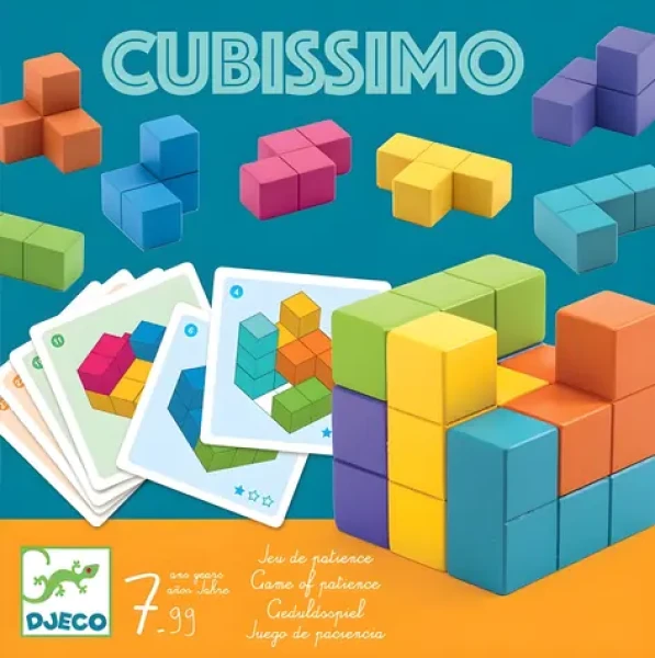 DJECO Drevený hlavolam Cubissimo