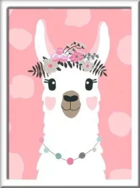 Ravensburger 289349 CreArt Lama, žiadna dráma