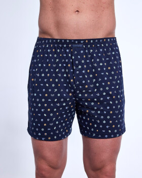 Boxerky Cornette Comfort 002/312 S-2XL tmavě modrá L