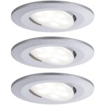 Paulmann Calla LED vstavané kúpeľňové svetlo sada 3 ks 18 W IP65 chróm (matný); 99929
