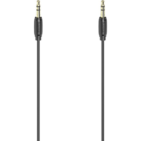 Hama slim audio kábel Jack 3.5mm - Jack 3.5mm 0.5m (205117-H)