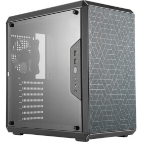 Cooler Master MasterBox Q500L čierna / ATX / 2x USB 3.0 / 1x 120mm / bez zdroja / priehľadná bočnica (MCB-Q500L-KANN-S00)