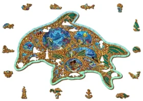 Wooden City Drevené puzzle Klenoty mora
