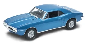 Welly Model auta Pontiac Firebird 1967 strieborná