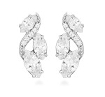 Silver Cat Žiarivé strieborné náušnice s kubickými zirkónmi Classics SC595