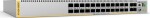 Allied Telesis L3 STACKABLE SWITCH 24X SFP/PORTS 4X SFP+ PORTS AND DUAL FIX