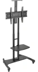 Art S-12 čierna / Mobilný stojan pre TV / 32-70" / VESA 600x400 / do 45 kg (STO S-12)