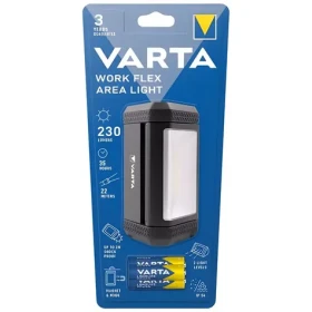 Varta WorkFlex Area Light pracovné svietidlo čierna / 3x AA / 230 lm / IP54 (17648101421)