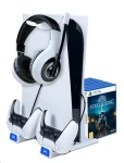 BigBen nabíjací stojan pre PlayStation 5 / Stojan / pre PS5 a PS5 Slim / 2x DualSense / USB-C (PS5SCHARGESTAND)