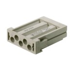 Weidmüller 1758390000 konektorová vložka, zásuvka RockStar® HDC CM 1 krimpované 10 ks; 1758390000