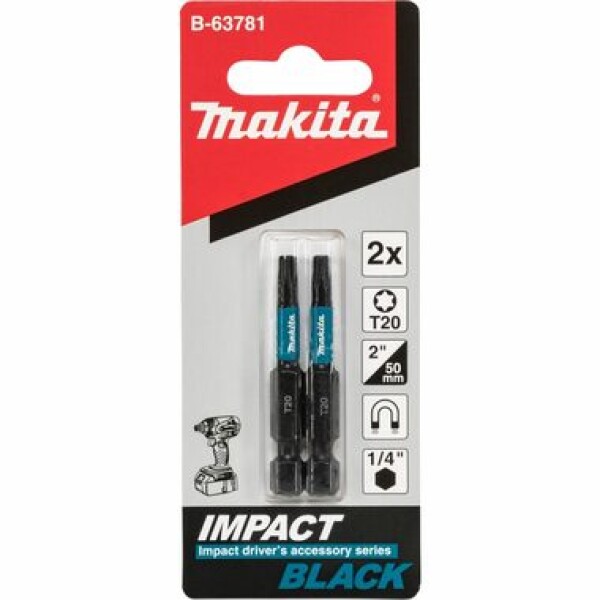 Makita B-63781 Bit T20x50mm 2 ks (B-63781)