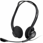 Logitech 960 USB Headset čierna slúchadlá mikrofónom stereo USB kábel 2.4 (981-000100)