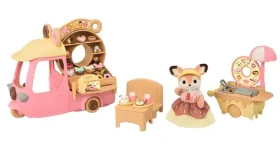 Epoch Sylvanian Families Vozík s šiškami a figúrkou