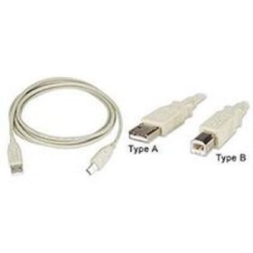 Equip USB 2.0 kábel Alt;-gt;B popojovací 3m (128651)