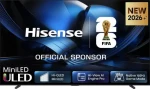 100" Hisense 100U7DSE čierna / Televízia / 4K UHD / ULED / Wi-Fi / Bluetooth / HDMI / 40W repro (100U7DSE)