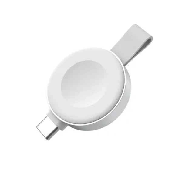 FIXED Nabíjací USB-C adaptér Orb 2 pre Apple Watch s podporou rýchlonabíjania biely (FIXORB2-WH)