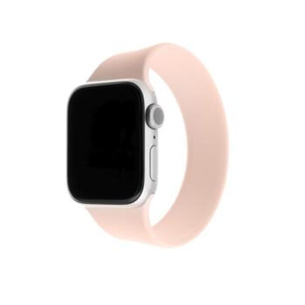 FIXED Silicone Strap Elastický silikónový remienok pre Apple Watch 42 amp; 44mm veľkosť L ružová (FIXESST-434-L-PI)