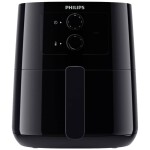 Philips Essential HD9200/90 čierna / Teplovzdušná fritéza / 1400W / 4.1L (HD9200/90)