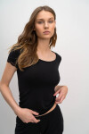 Vamp - Pohodlné dámske tričko 16830 - Vamp black S