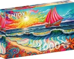 ENJOY Puzzle Plavba pri východe slnka