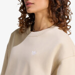 Mikina adidas Ess Fl Crw Os Khaki Three M