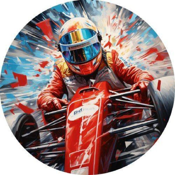 Jedlý papier závodník formule 19,5 cm - PICTURE - PICTURE