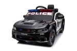 Mamido Elektrické autíčko Dodge Charger policajné čierne