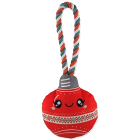 Dog Fantasy Hračka - Winter Tale Vianočná pískacia ozdoba červená 30cm (454-857224)