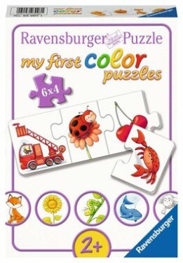 Ravensburger Moje prvé puzzle Všetky moje farby 6x4 dielikov